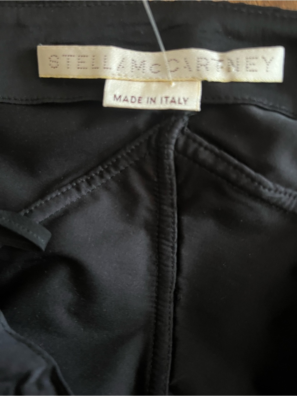 Stella McCartney Black silk chiffon skirt - Picture 4 of 8